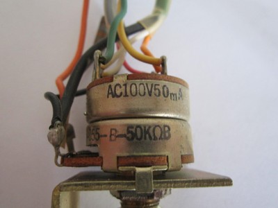 Pioneer SX-9000   Reverb Assembly Switch & Bracket   C85-055