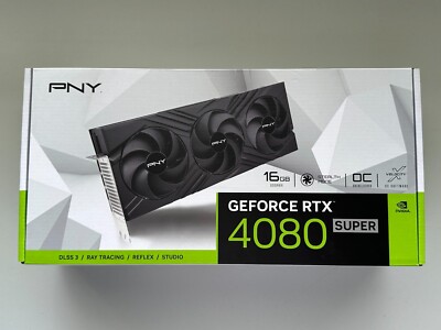PNY NVIDIA GeForce RTX 4080 SUPER 16GB VERTO Overclocked VCG4080S16TFXPB1-O