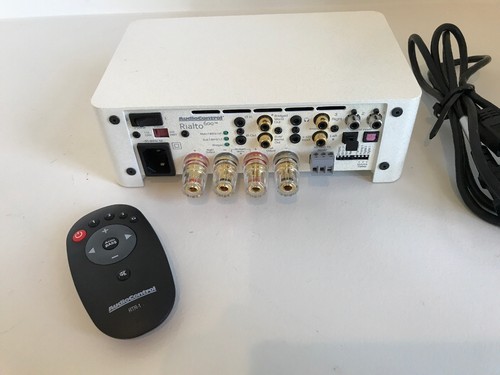 AudioControl Rialto 600 Stereo Compact Amplifier w/DAC (White) - Demo Unit
