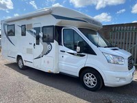 CHAUSSON FLASH 718 XLB - LOW MILES - ISLAND BED - REAR GARAGE 