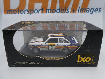 IXO 1:43 Ford Escort RS1800 MkII # 2 1000 Lakes Rally Finland 1981 Vatanen