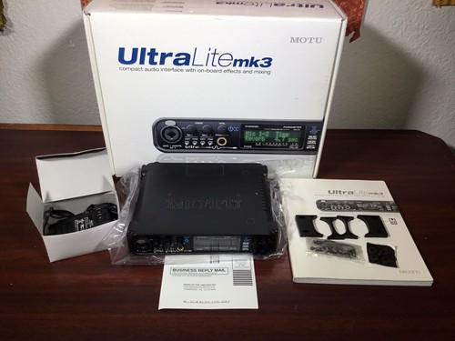 MOTU Ultralite MK3 FireWire Audio Interface