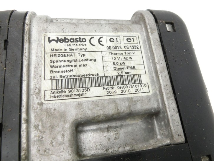 Audi A6 4F C6 08-11 Standheizung Zuheizer Webasto Thermo Top V Diesel Audi A6 4F C6 08-11 10.03.2009 4F0265105L... Vorschau 6