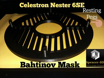 Celestron NexStar 6SE Bahtinov Focus Mask