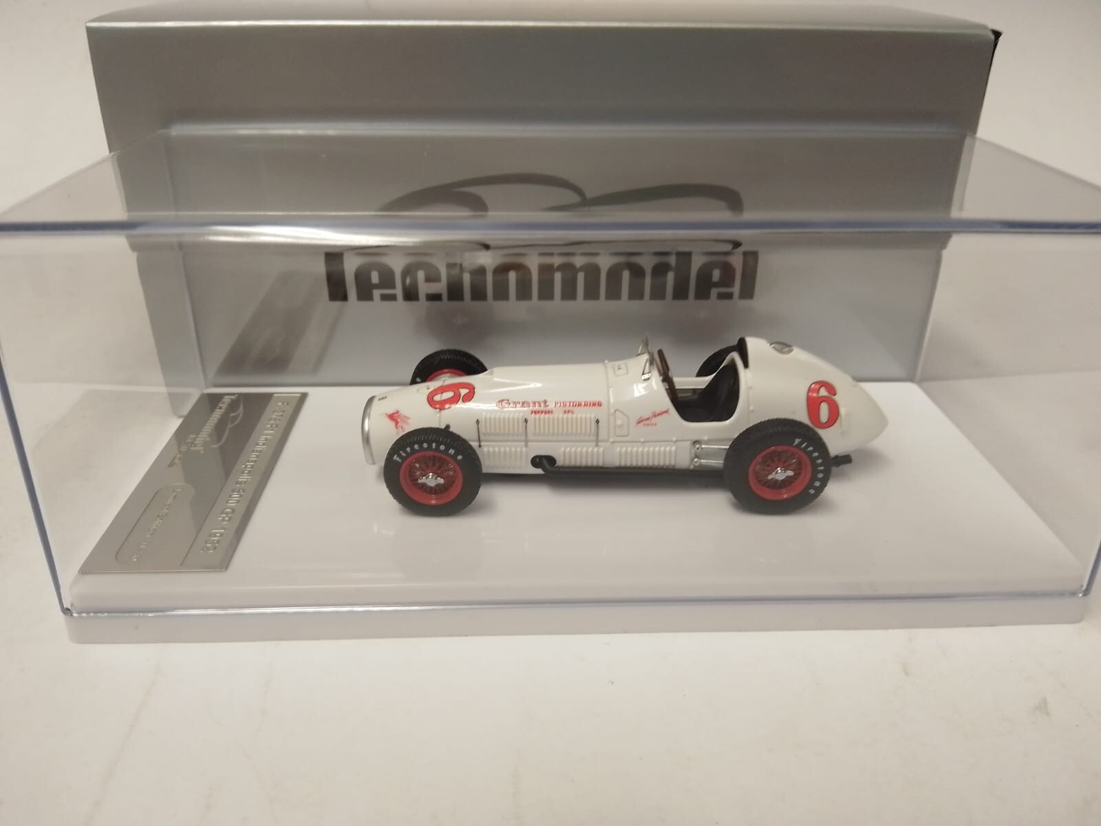 Tecnomodel Ferrari F 801 F1 Press Version Red 1957 1/43 TM43 Tecnomodel Ferrari F 801 F1 Press Version Red 1957 1/43 TM43