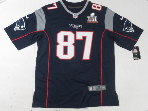 NFL Patriots R.Gronkowski 87 ジャージ M Nike NFL New England Patriots #87 R GRONKOWSKI Blue Football