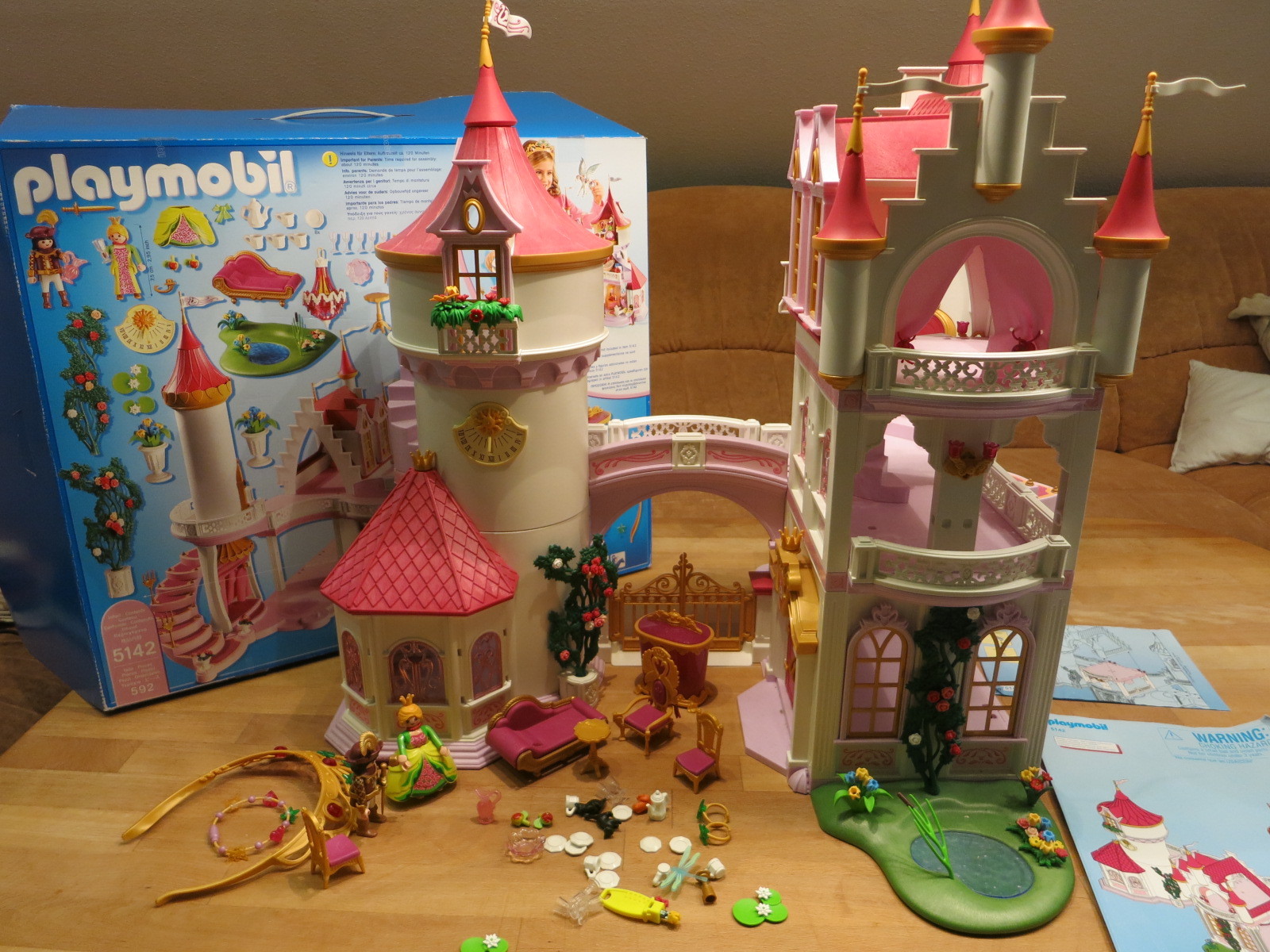 Ersatzteile ihrer Wahl zu 5142 Prinzessinnenschloss princess Playmobil