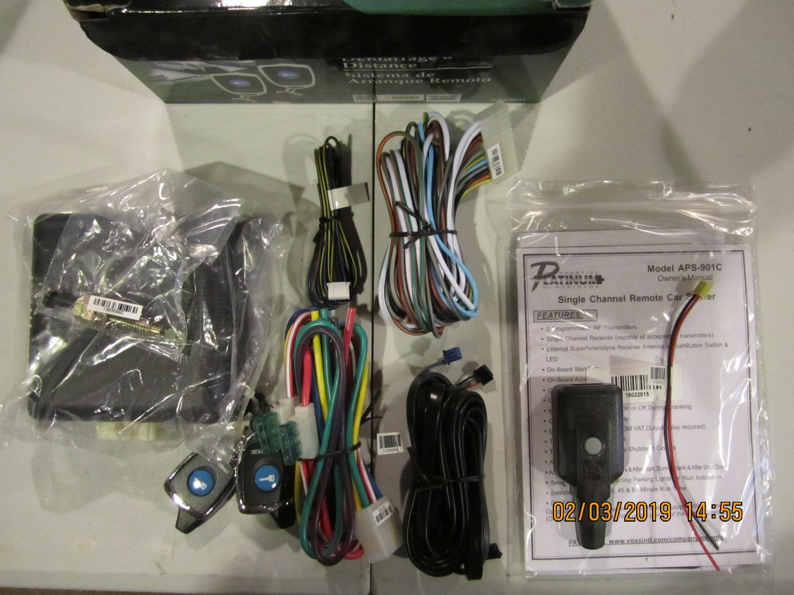 Brand New APS901C Prestige Remote Start System Only Pictured!