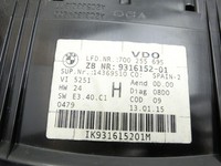 BMW X1 E84 X18D 09-12 2,0d 105KW Kombiinstrument Tacho BMW X1 E84 X18D 09-12 21.01.2015 9316152 62109316152... Vorschau 5