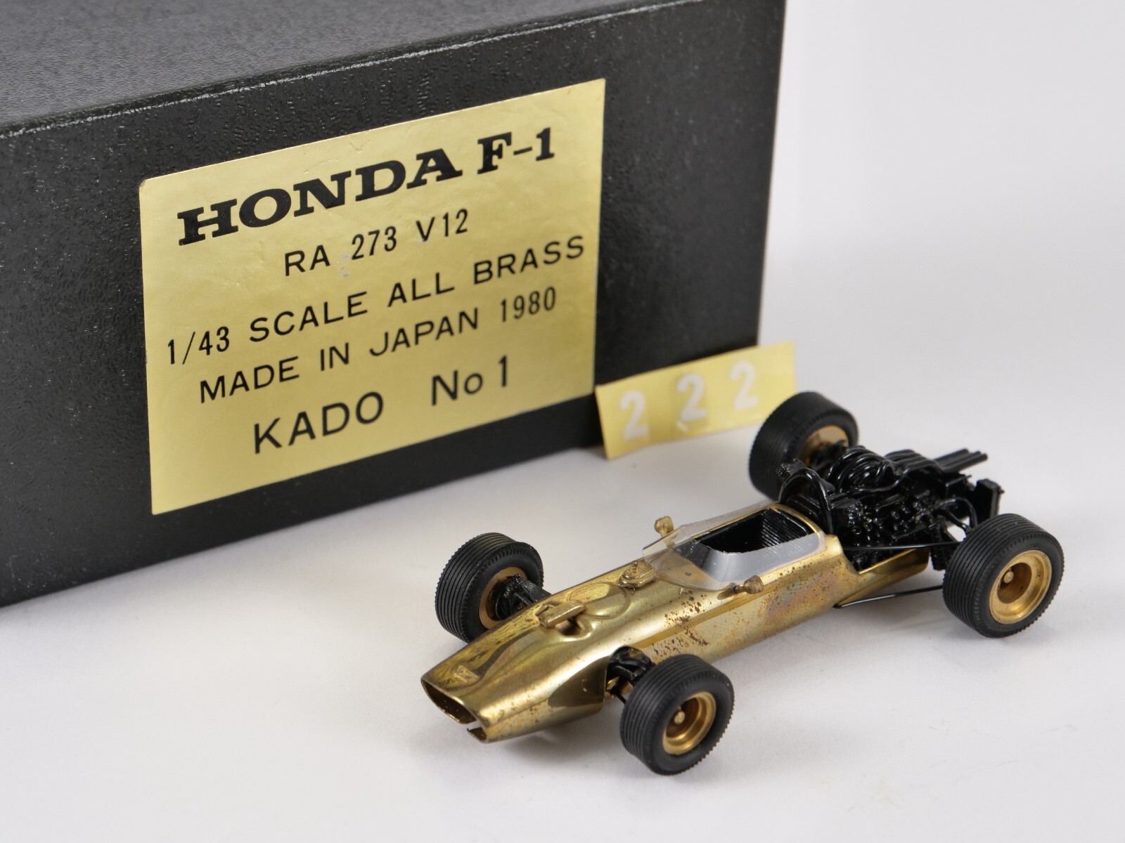 特価 カドー KADO No.1 (1/43) ホンダ RA273 特価 カドー KADO No.1 (1/43) ホンダ RA273 Kado No.1 Honda F