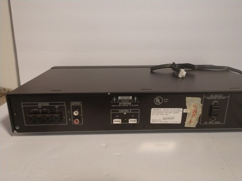 Sony ST-JX401 AM FM Stereo Digital Tuner Tested Remote Cable Included Free Ship