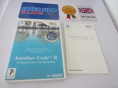 ANOTHER CODE: R - A JOURNEY INTO LOST MEMORIES - Nintendo Wii pal