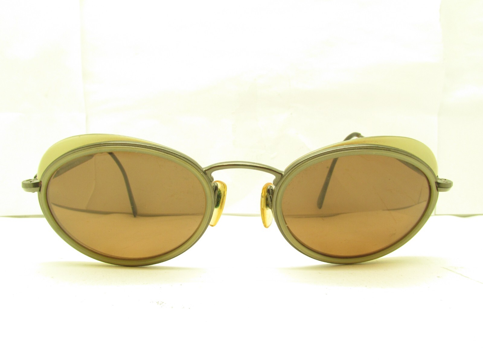 GIORGIO ARMANI OVAL FULL RIM DESIGNER EYEGLASSES FRAMES 50