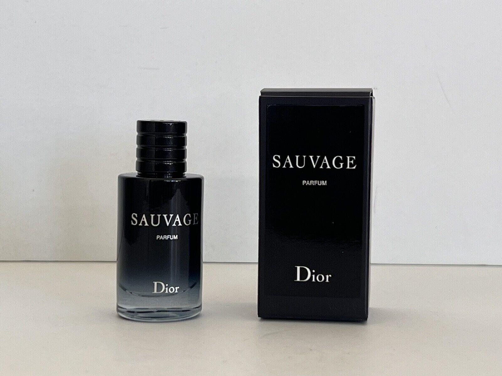 DIOR Sauvage PARFUM Travel Size Splash Mini Bottle 0.34 oz DIOR Sauvage PARFUM Travel Size Splash Mini Bottle 0.34 oz
