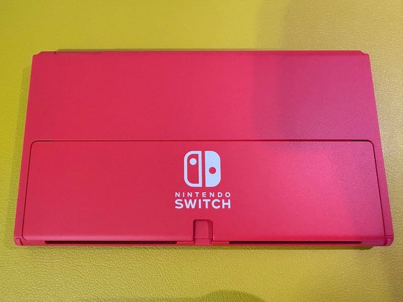 Nintendo Switch OLED MARIO RED 64GB USED - Bundle