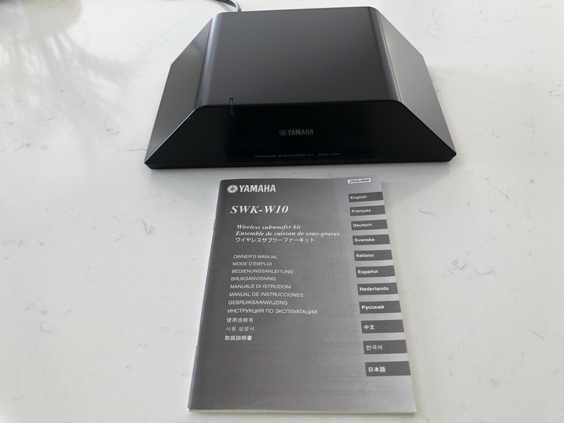 yamaha wireless subwoofer kit swk w10