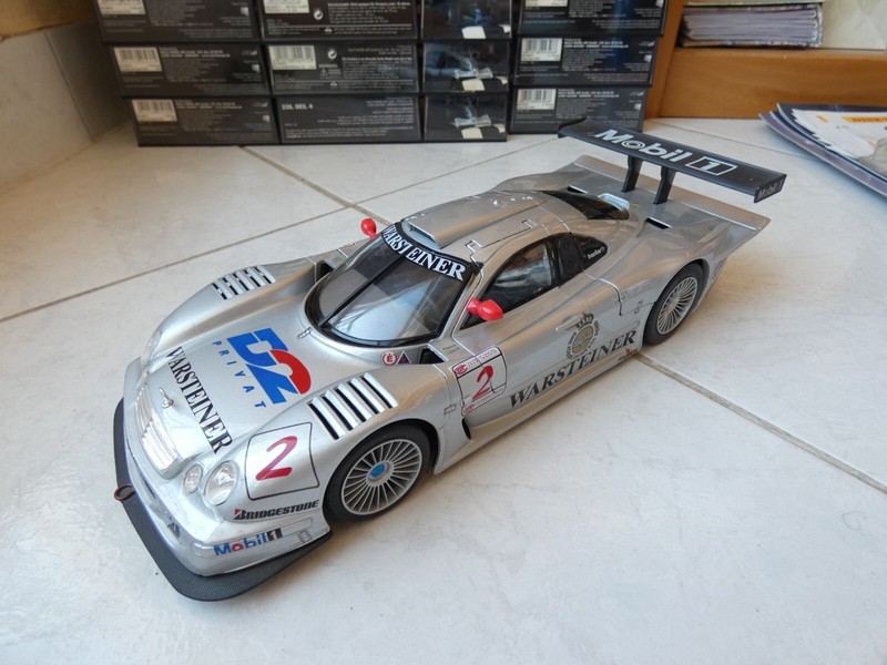 Mercedes Clk Lm Ludwig Zonta #2 1/18 Maisto