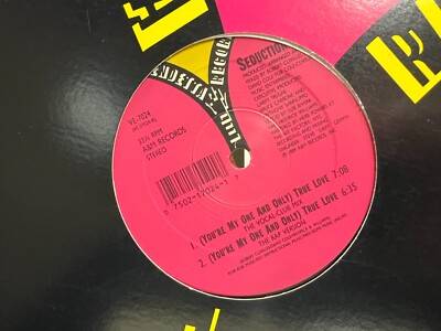 Seduction (You're My One And Only) True Love 12'' 1989 VENDETTA VE-7024 FREESTYLE