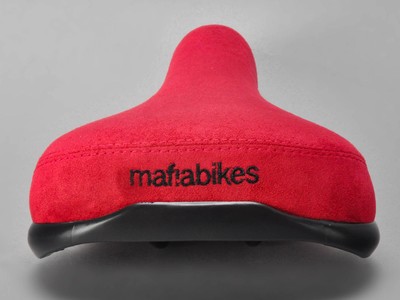 mafia bike seat red