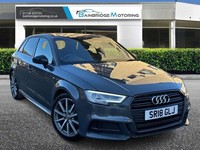 2018 Audi A3 1.5 A3 Sportback Black Edition TFSI Semi-Auto 5dr Hatchback Petrol 