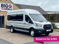 Ford TRANSIT 460 TDCI 165 L4H3 TREND ECOBLUE 17 SEAT BUS HIGH ROOF DRW RWD