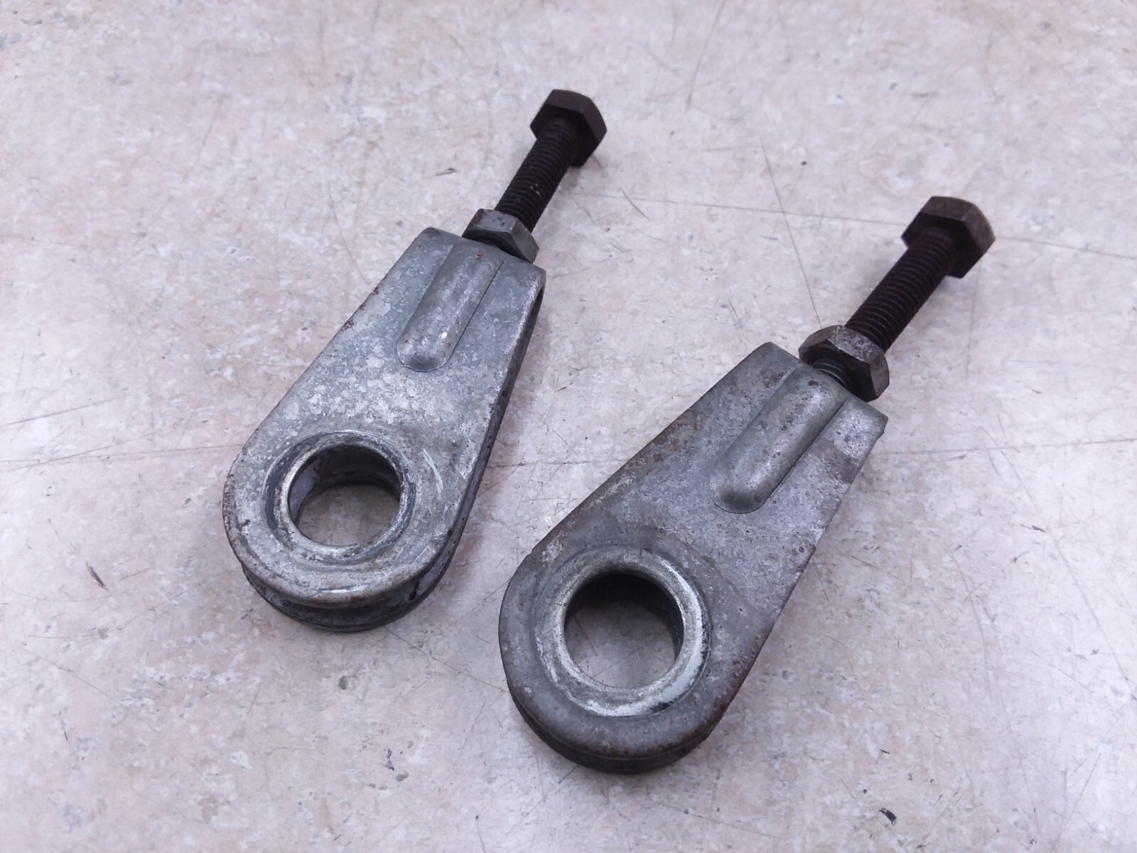 Kysy様 Kawasaki F7 Enduro 175 OEM Chain Adjuster Pair 1974 VTG ANX