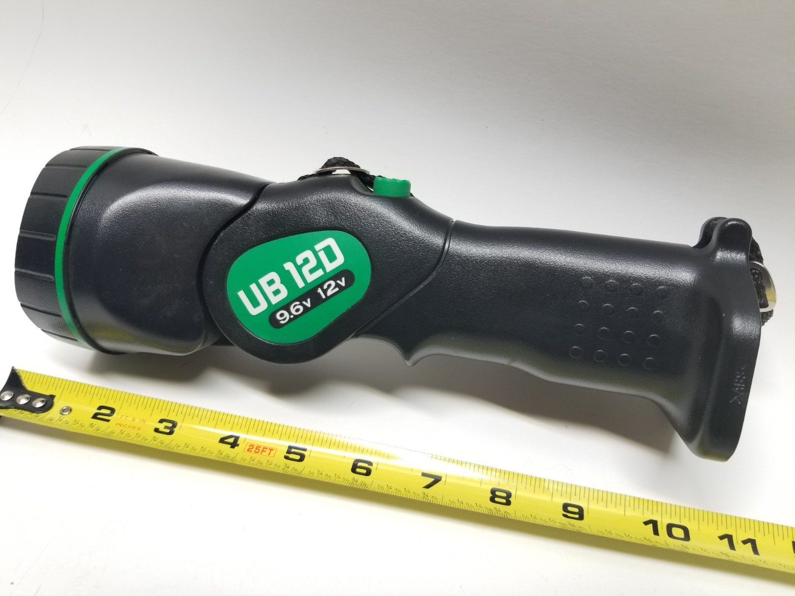 NEW HITACHI UB12D 9.6v 12v Adjustable Flashlight Only FREE SHIPPING