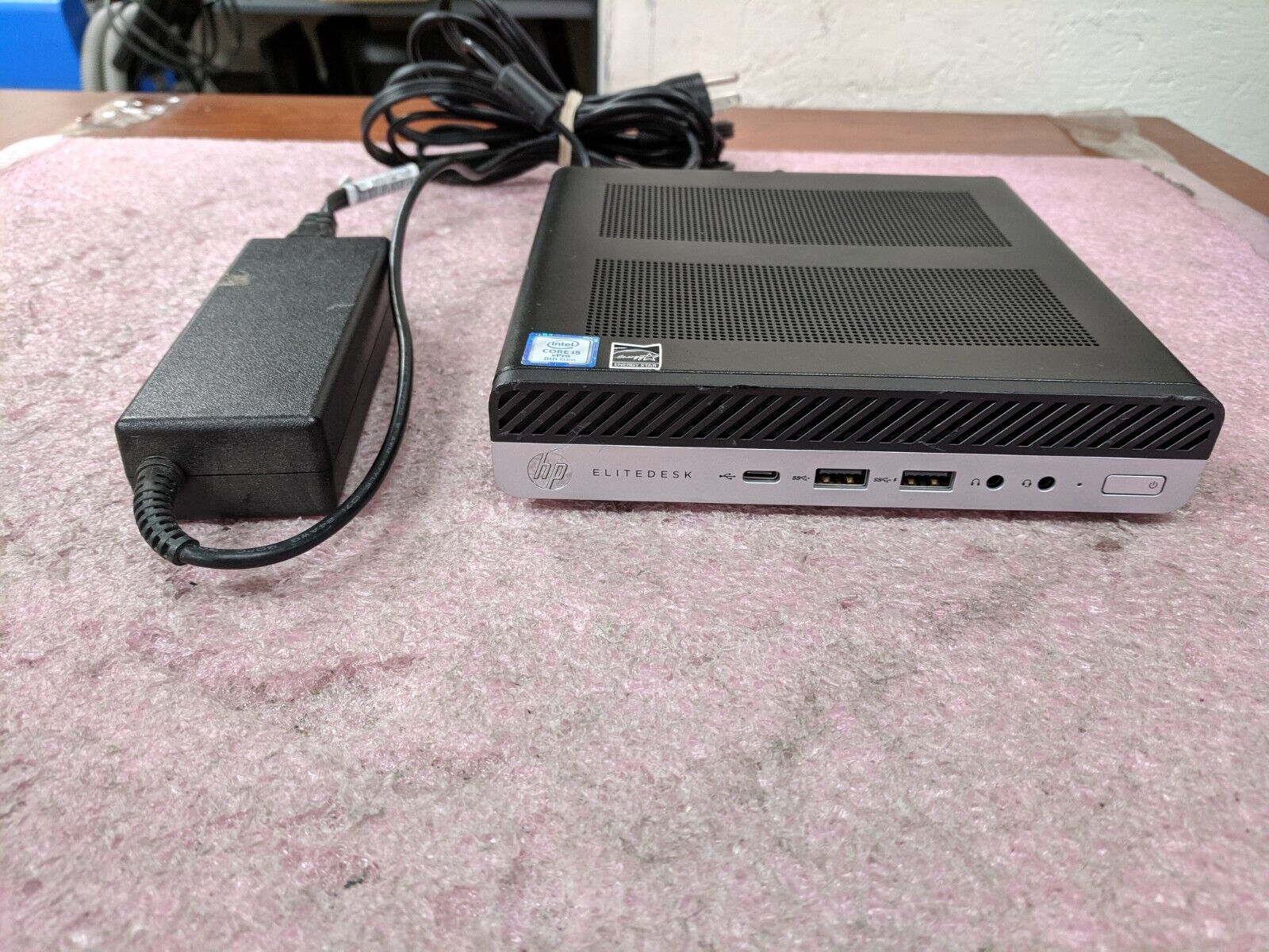 HP EliteDesk 800 G4 DM 65W Mini i5-8500 16GB RAM 256GB SSD Win 11 w/PA | C119DS* HP EliteDesk 800 G4 DM 65W Mini i5-8500 16GB RAM 256GB SSD Win 11 w/PA | C119DS*