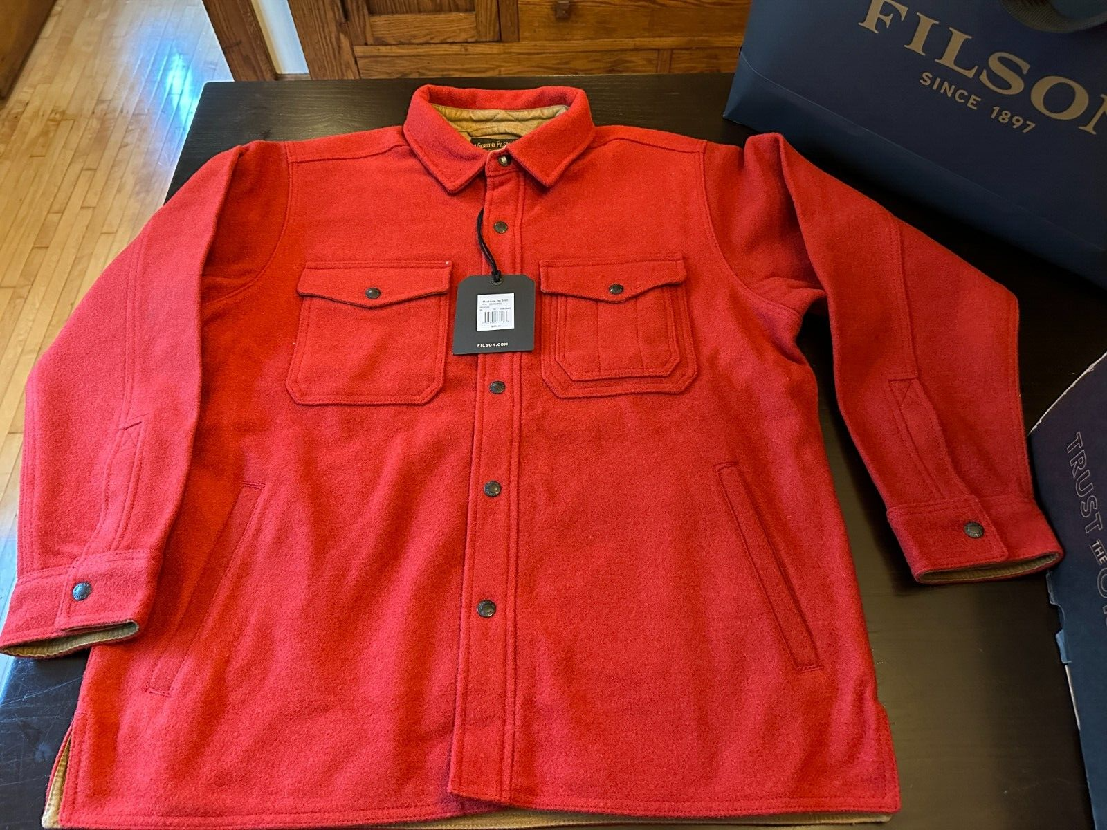 Lined Mackinaw Wool Jac-shirt | Filson