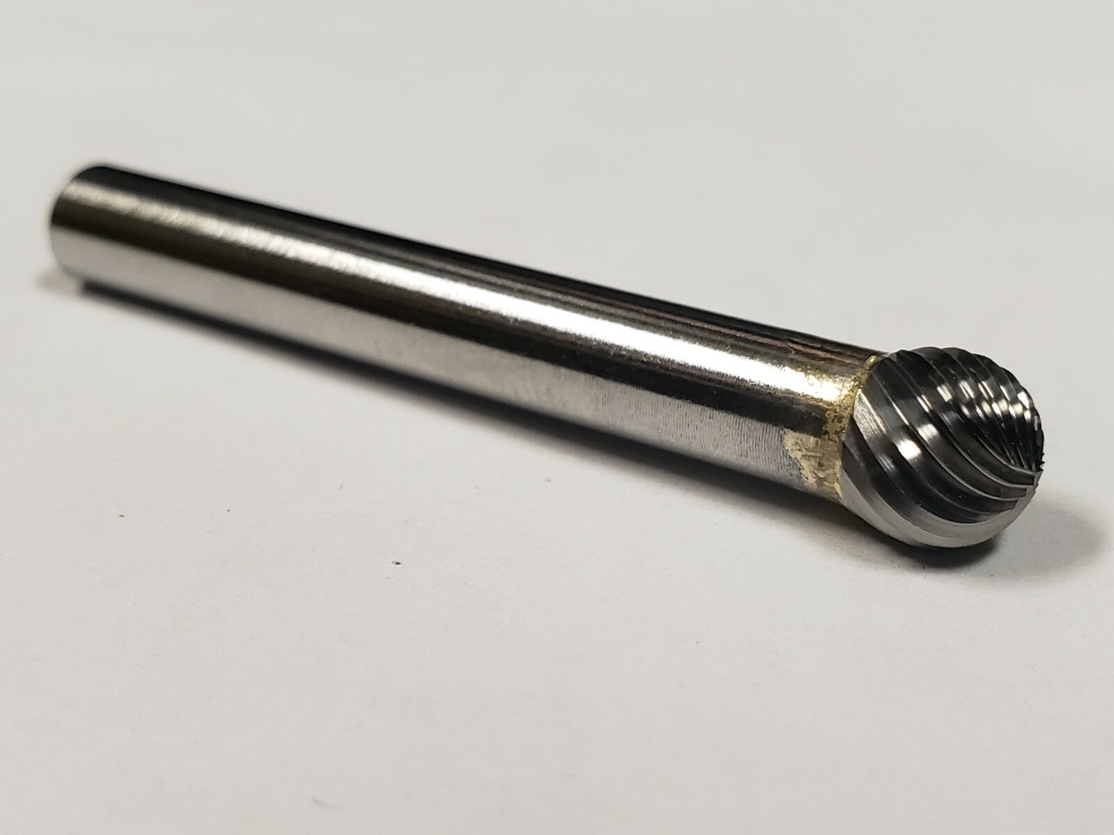 SD2S Ball Shape 5/16" Carbide Burr Bur Tool Die Grinder Bit 1/4" Shank