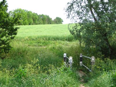 Photo 6x4 Footbridge near Low Road Debenham This footbridge is on the pat c2011