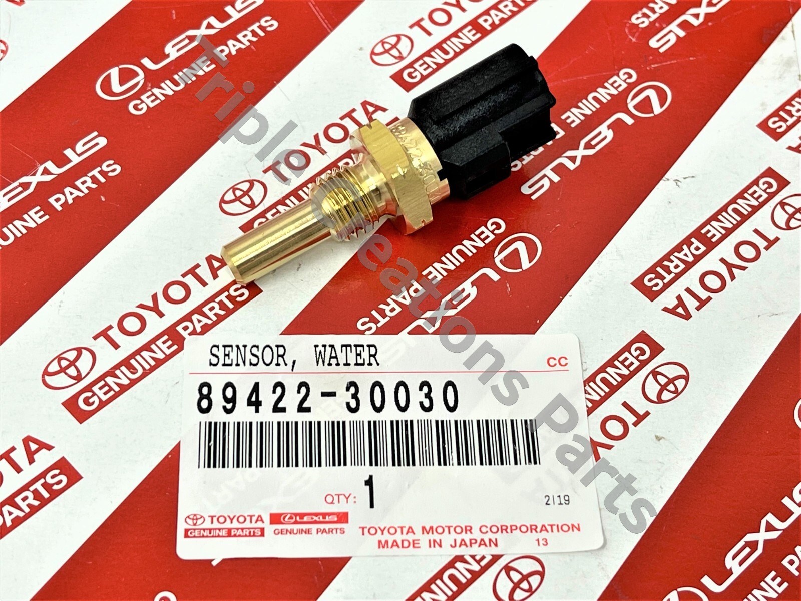 89422-30030 TOYOTA GENUINE SENSOR, WATER TEMPERATURE (FOR