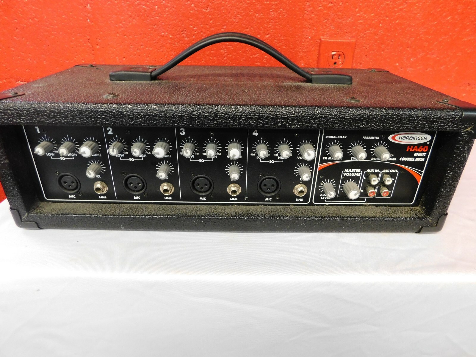 Harbinger M60 60-Watt 4 Channel PA Head #9120