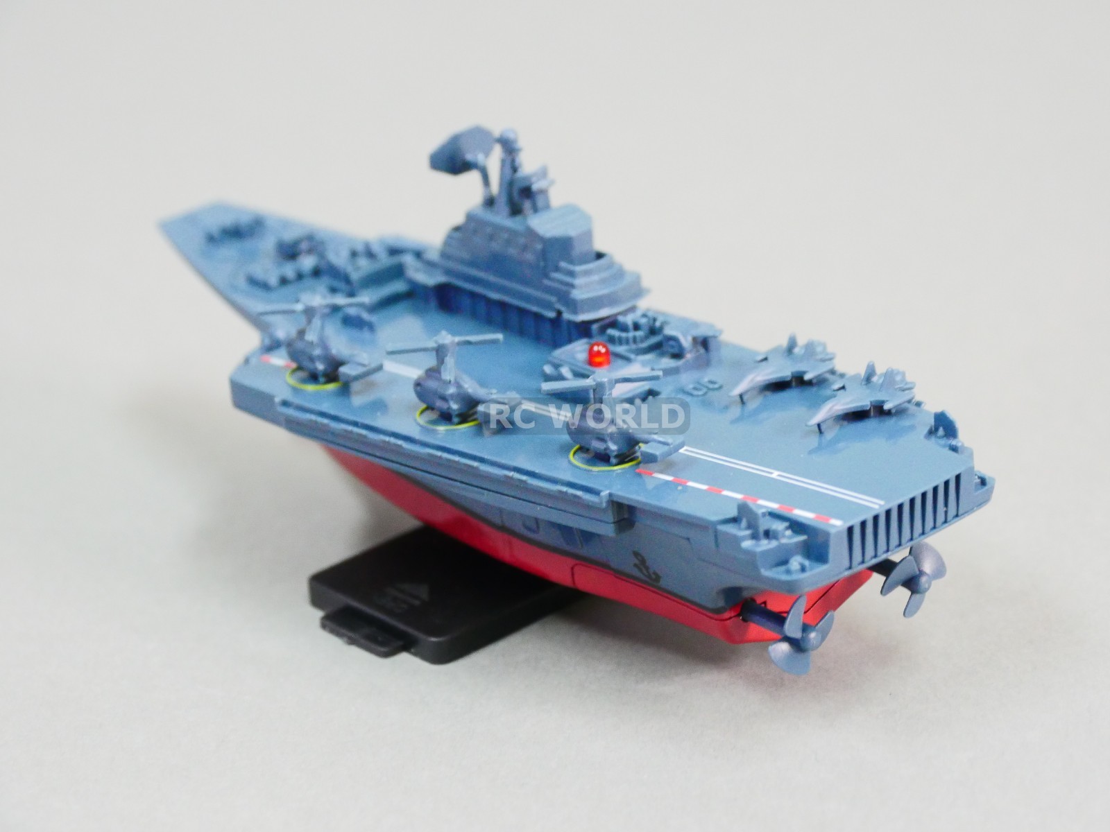 Remote Control RC Micro Boats AIRCRAFT CARRIER Navy Ships 2.4GHz (2