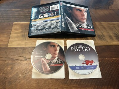 American Psycho 4K Ultra HD/Blu ray*Lionsgate*2 Disc*Widescreen*NO Digital*