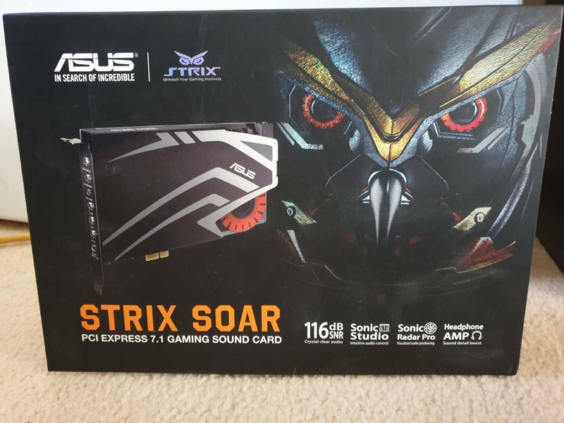 Asus Strix Soar Pcie 7 1 Surround Gaming Sound Card Components Gumtree Australia Gungahlin Area Amaroo