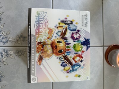 Pokemon TCG: Prismatic Evolutions Elite Trainer Box New Sealed Shipping NOW ASAP