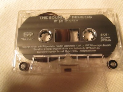 RARE THE SOUND OF BRUSHES BY ED THIGPEN 1992 WITH CASSETTE