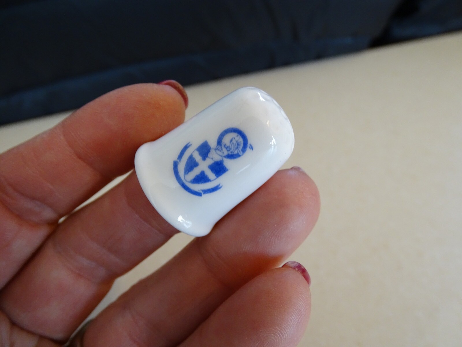 Vintage Thimble,John Sinclair, The Churchill Fine China Co.