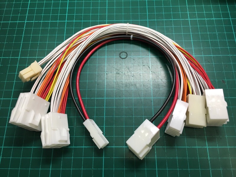 Cable Adapter Psu Replacement Cabinet Sega Model 3 To Naomi Jvs Power Supply