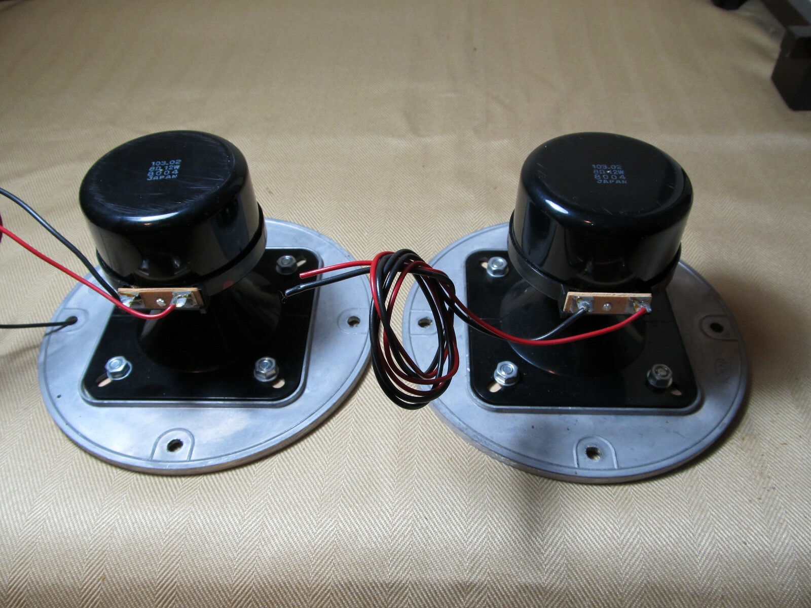 Vintage Wharfedale E 50 Tweeters. Bullet Tweeters