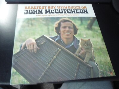 JOHN McCUTCHEON ''BAREFOOT BOY WITH BOOTS ON'' LP (1981) STILL SEALED'' VINYL LP