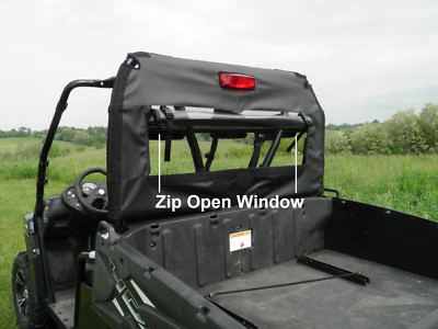 Zip Open Window for our Soft Back Panels