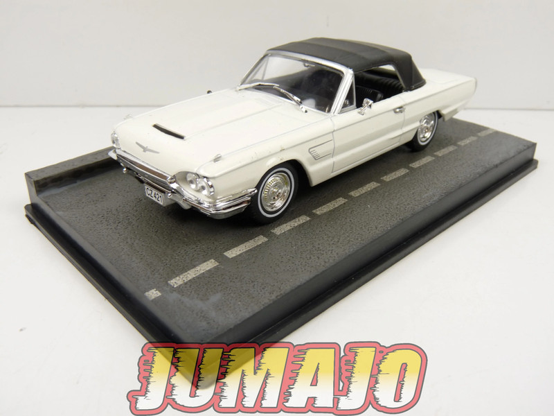 Jb111 Voiture 1/43 Ixo Altaya 007 James Bond Anglais : Ford Thunderbird Thunderb