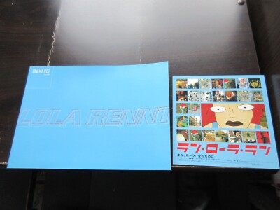 Tom Tykwer Film Lola Rennt Japan Film Program Book w Fold Poster Promo Flyer Run