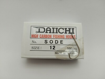 1pack 100pcs Daiichi Sode High Quality Japan Fishing fish Hooks Choose Size