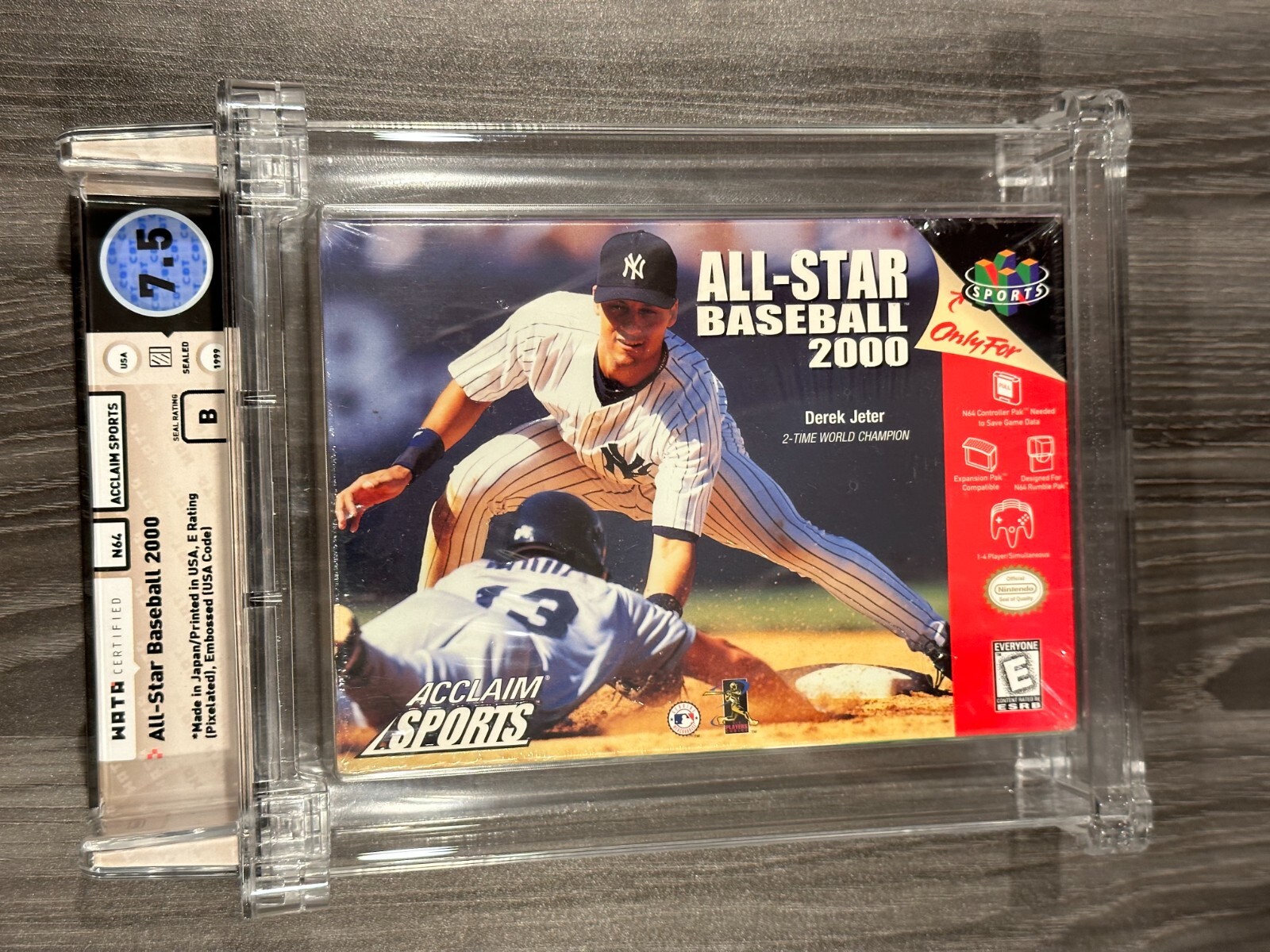 N64★ALL-STAR BASEBALL 99 海外版 端子清掃済み N64☆ALL-STAR BASEBALL 99 海外版 端子清掃済み