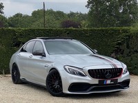 MERCEDES-BENZ C CLASS 4.0 C63 V8 BiTURBO AMG (PREMIUM) SPDS MCT 2016 [65] SILVER