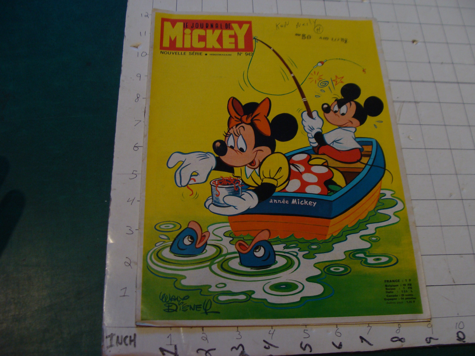 LE JOURNAL DE MICKEY ディズニー Disny ミッキー Disney - ミッキーマガジン Mickey magazineの通販 by Kiki