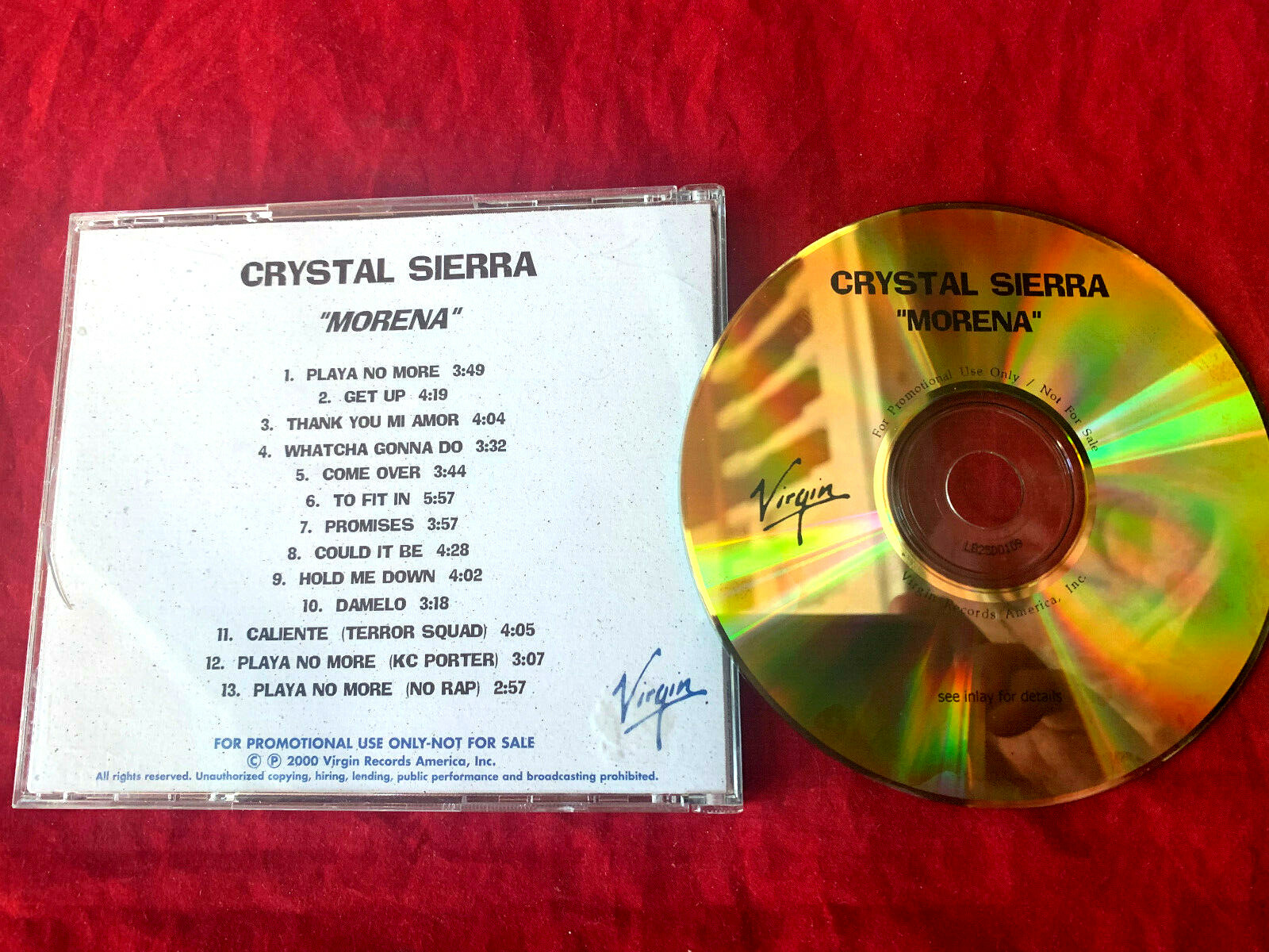 洋楽 CRYSTAL SIERRA / MORENA / CD crystal sierra morena cd promo | eBay